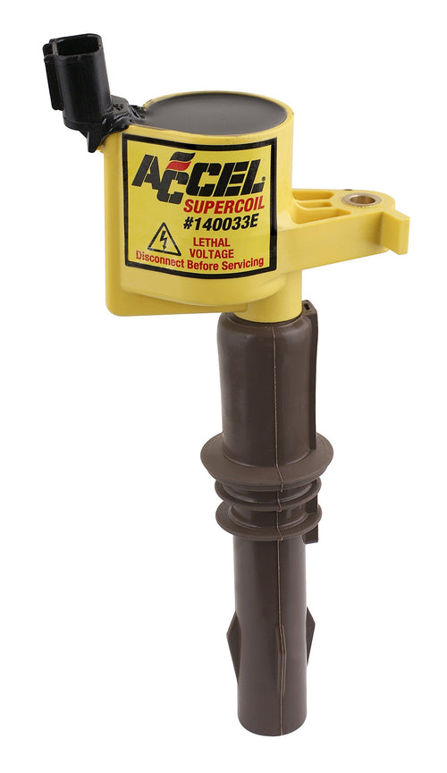 SuperCoil ACCEL 140033E Ignition Coil - Yellow, Individual
