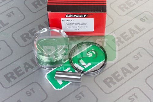 632600CB-1 Manley Piston Kit (13+ Subaru BRZ FA20 86mm STD Grade B Bore 10:1 Dish SINGLE), 1 Pack