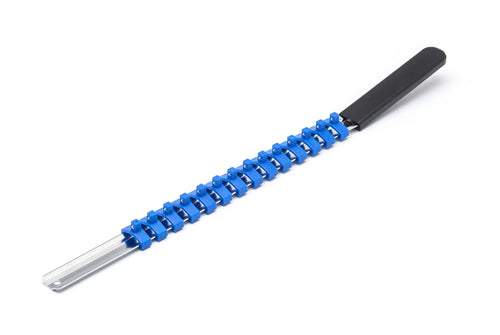 Crescent 17-1/2" Blue Socket Rail 1/4" Drive Includes 14 Clips - CSR0