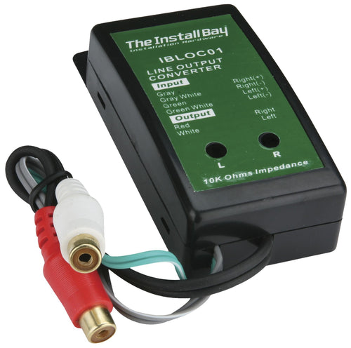 Install Bay 2 Channel Adjustable Line Level Convertor IBLOC02 80 Watt Each