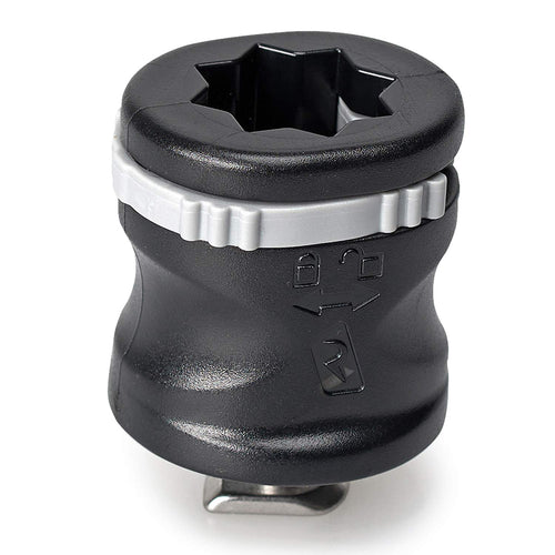 MiniPort RAILBLAZA Track Mount Base – Base for Kayak & Boat Accessories, Low-Profile Gear Mount Compatible with StarPort Accessories & TrackMount Systems, for Rod Holders, No Tool Installation