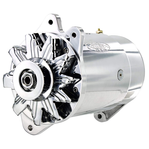 PowerGEN Alternator Powermaster 282112 (Mopar Polish 90A 12V 6.68" Mtg for 3/8" Belt), 1 Pack