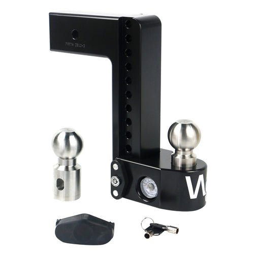 Weight Safe 10" Drop Hitch WS10-3-CER-BLA w/ 3" Shank (8K/21K GTWR) Cerakote Black Coating
