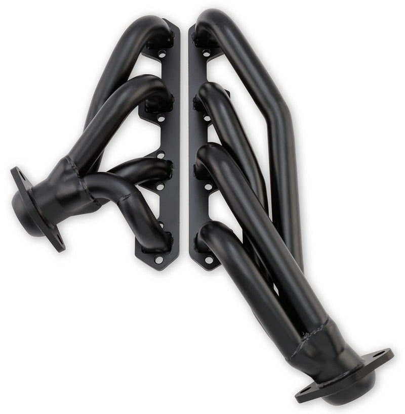 Scott Drake High-Temp Black Shorty Headers Compatible with 1966-1977 Ford Bronco, Model C6TZ-9430-BK-SH
