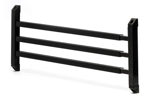 RV Screen Door Push Bar Camco 43976, Black - Strength and Stability Adds to Your Screen Door - Prevents Torn Screens