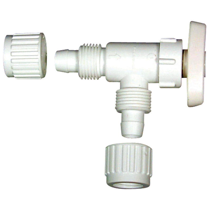 Plastic Angle Valve Flair-It 16883, 0.375" Size