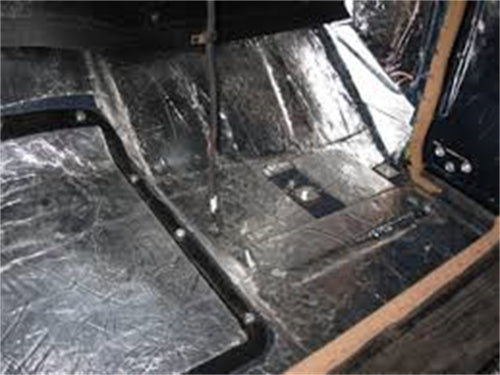 HushMat 697612 Insulation Sound and Thermal Kit (1960-1963 Ford Falcon Wagon Firewall)
