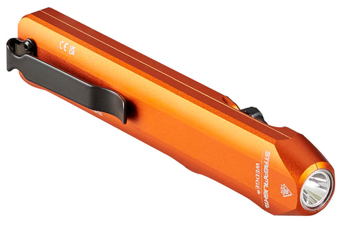 Wedge Streamlight 1,000-Lumen Max 300-Lumen Standard 1,200-Candela Flat Everyday Carry Flashlight, Includes USB-C Cable and Lanyard, Orange