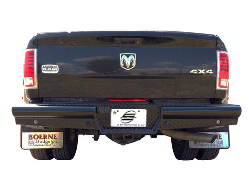 Rear Steelcraft Automotive HD22260 Replacement Bumper fits Dodge Ram 1500, Black