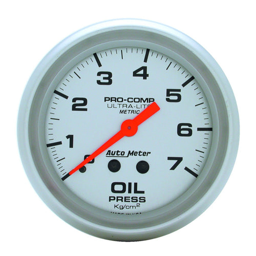 AUTO METER Ultra-Lite 4421J Metric Fuel Pressure Gauge