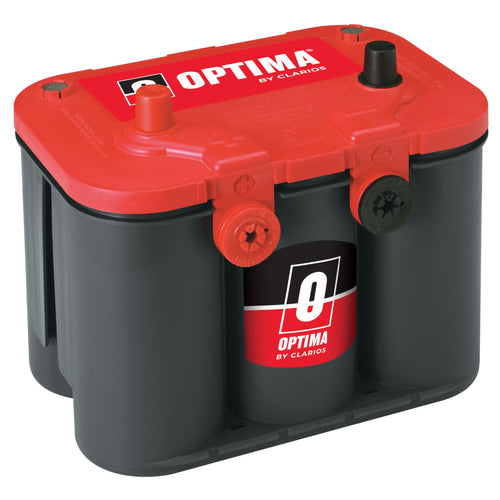OPTIMA Batteries 34/78 High Performance RedTop Sealed AGM Car, Truck, and SUV Starting Battery, 800 CCA, Dual SAE and GM Terminals, Maintenance Free, Versitile Mounting