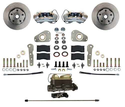 Manual LEED BRAKES Front Disc Brake Conversion Ford Full Size 4 Piston