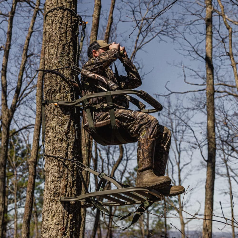 Mini Viper SD Summit Treestands Climbing Treestand, Mossy Oak