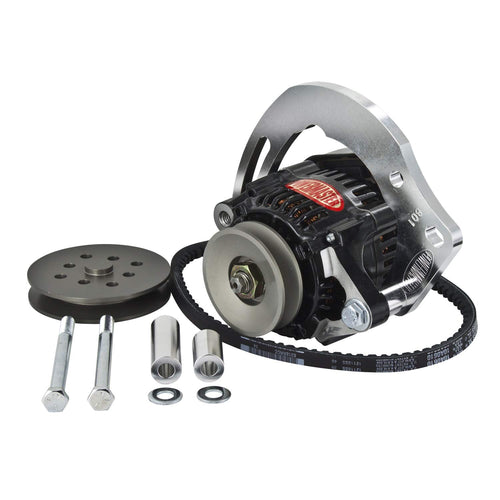 Alternator Kit Powermaster Pro Series High Mount Off WP 1V w/8162 55A Alt