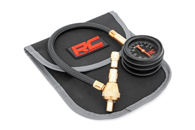 Rough Country Tire Deflator Kit Rapid - 99016 , Black