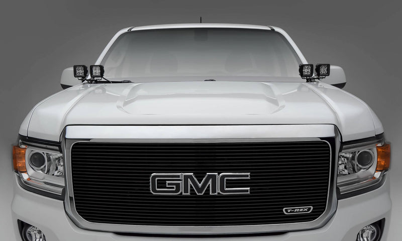 2015-2020 GMC Canyon Billet Grille, T-Rex Grilles, Black, 1 Pc, Insert - PN #20371B