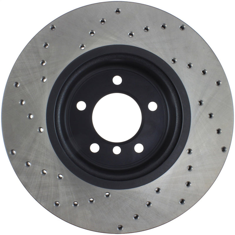 Sport StopTech Cross Drilled Brake Rotor 128.34104L (Front Left), 1 Pack