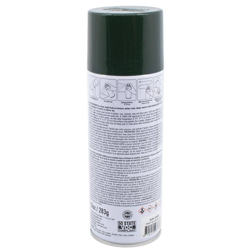 Dark Green ABRO Spray Paint