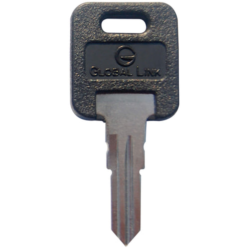 Key-Blank Global Link Blank Key for RV Entry Door Locks - Purple