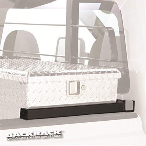 BACKRACK RealTruck 31" Toolbox Bracket | Black, No Drill | 91012-31 | Fits 1993-2014 Ford Ranger excludes Super Crew