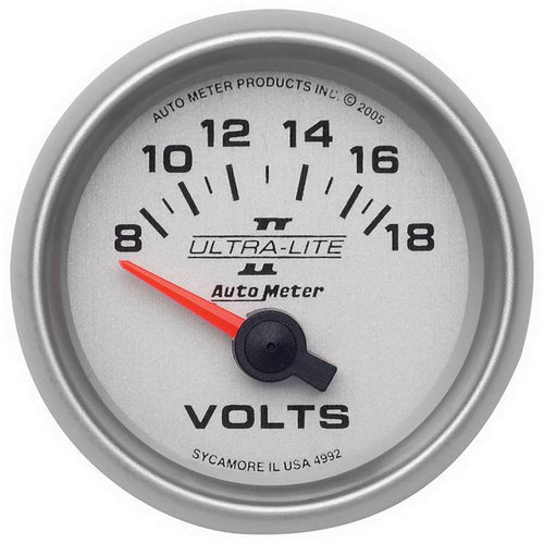 Ultra-Lite II Auto Meter Voltmeter