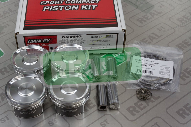 622000C-4 Manley Dish Piston with Rings