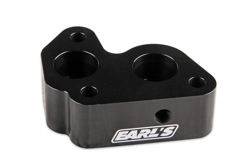 Earl's Remote Mount LS0022ERL Electric Water Pump Block Adapters
