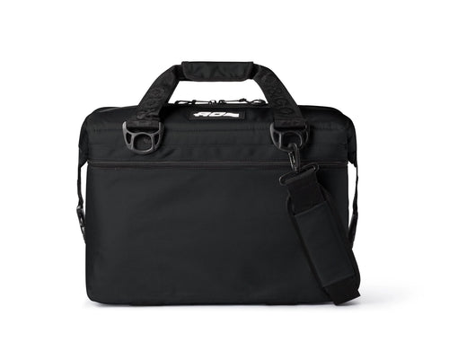 Ballistic Series AO Coolers Soft Cooler, Insulated and Leak Proof, 24-Pack, Black/Charcoal