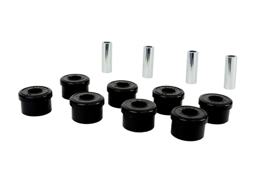 Black Nolathane Beam Axle Bushing REV086.0020 (Front Rear)