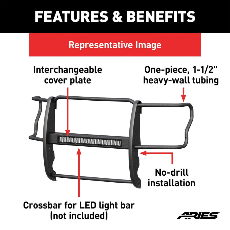 Grille Guard/Push Bar Aries P4088 fits Chevrolet Colorado