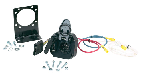 Hopkins 47175 Multi-Tow Hopkins 4 Flat to 6 Round and 4 Flat Adapter