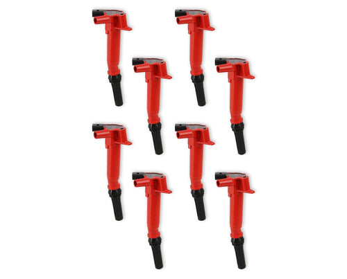 Ignition Coils MSD 82748 - Red - Set of 8