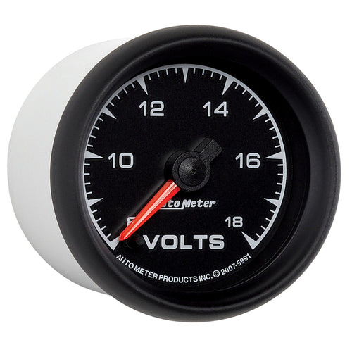 Auto Meter 2-1/16" 8-18V Full Sweep Electric Voltmeter 5991 ES