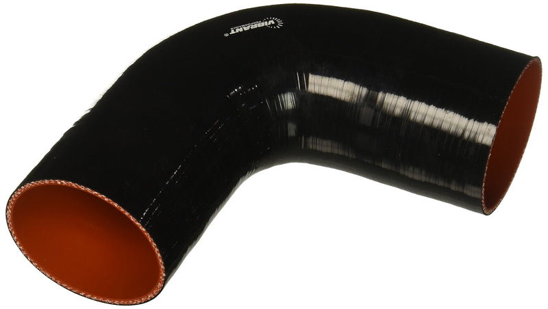 Black Vibrant Performance 2747 Silicone Elbow Connector