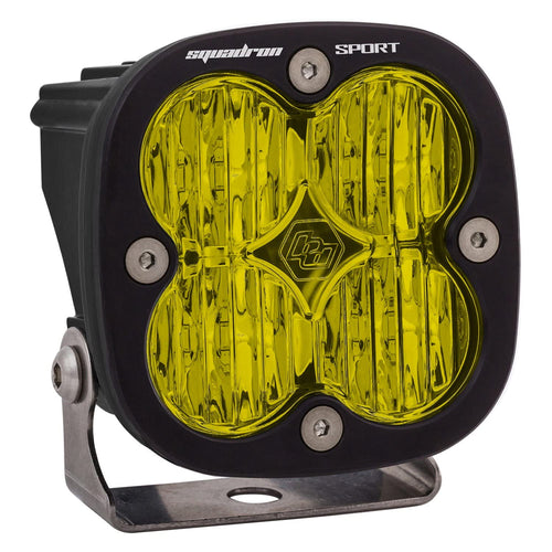 Squadron Sport Baja Designs LED Light Pod for Jeeps, Off-Road 4x4, Trucks, UTV, ATV, SUV (Wide Cornering; Amber)