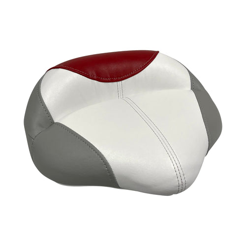 Baja Series Wise 1466-1774 Casting Seat, Brite White/Grey/Dark Red