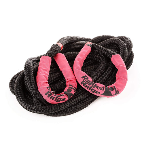 Kinetic Recovery Rope Kit Rugged Ridge Cinch Storage Bag | 15104.30 | Universal Fit