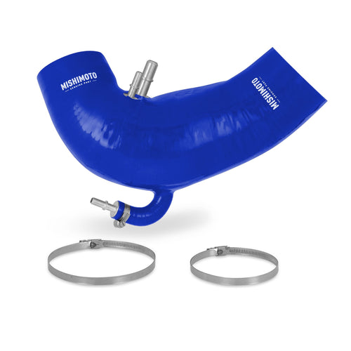 Mishimoto Silicone Induction Hose MMHOSE-MUS8-15IHBL Fits Ford Mustang GT 2015-2018 Blue