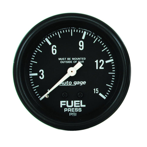 Autogage Auto Meter 2311 Fuel Pressure Gauge