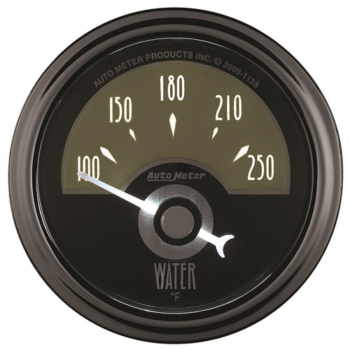 Cruiser AD Auto Meter 1136 Water Temperature Gauge