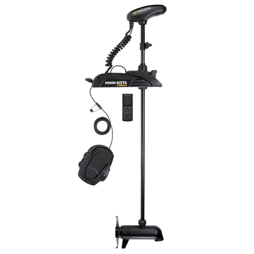 Minn Kota Bow-Mount Terrova Electric Trolling Motor with GPS, Spot-Lock, Dual Spectrum Chirp Sonar – 112 Lb. Thrust, 60 in. Shaft, Freshwater