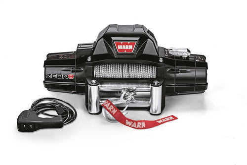 ZEON 8 Warn Winch with Wire Rope - 8000 lb. Capacity