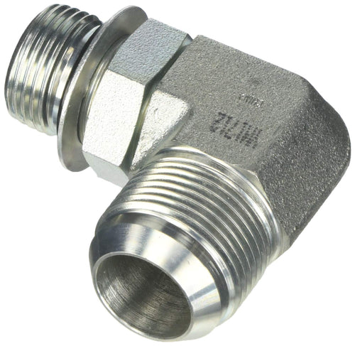 Gates Male O Ring Boss G60312-1216 to Male Jic 37 Flare 90 (SAE to SAE)