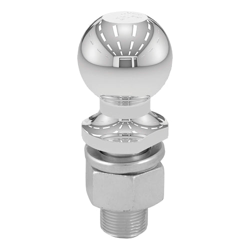 Chrome CURT Trailer Hitch Ball, 15,000 lbs, 2-5/16-Inch Diameter, 1-1/4 x 2-5/8-Inch Shank