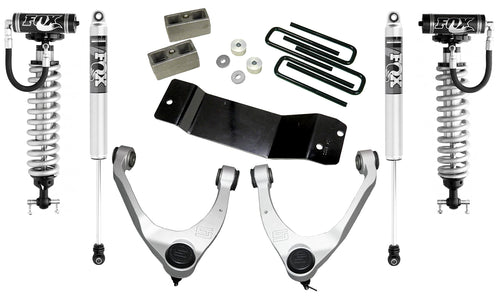 SUPERLIFT SUSPENSION RealTruck 3.5" Lift Kit | Complete Lift Kit with Fox 2.0 Reservoir Shocks | 3600FX | Fits 2014-2018 Chevrolet/GMC Silverado/Sierra 1500 4WD w/ Aluminum Or Stamp Steel Arms