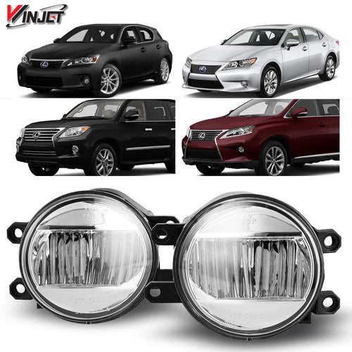 LED Fog Light Replacement Set for 2011-2016 CT ES GS IS NX RX