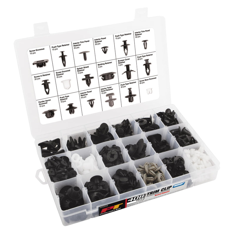 W5258 Performance Tool 408pc Nissan Trim Clip