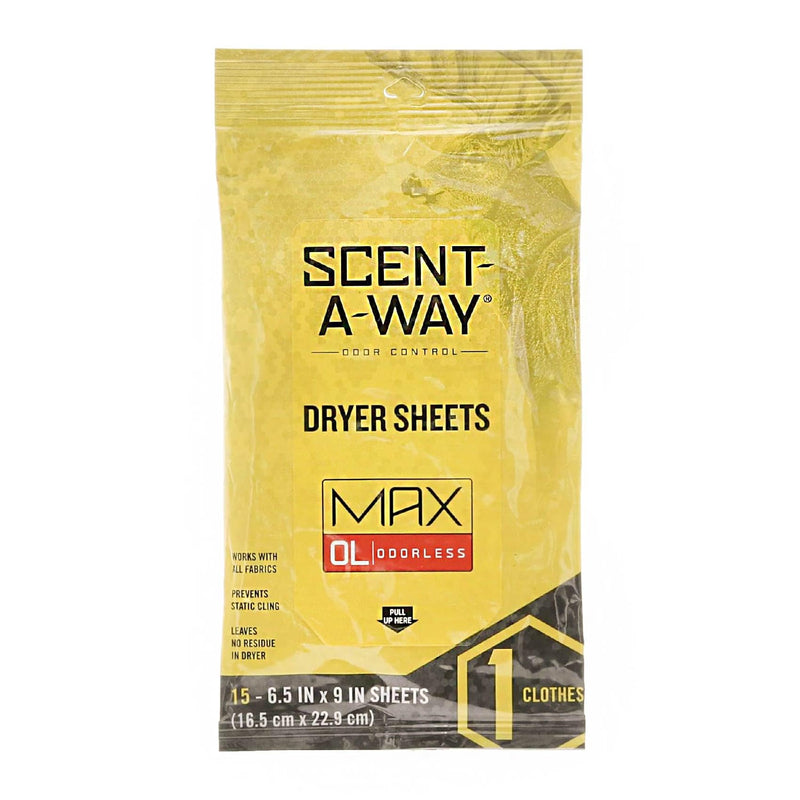 Saw Max Hunters Specialties Odorless Home Kit - 12 Oz Soap, Shampoo, Antipersperant, 18 Oz Laundry Detergent, 15 Pack Dryer Sheets