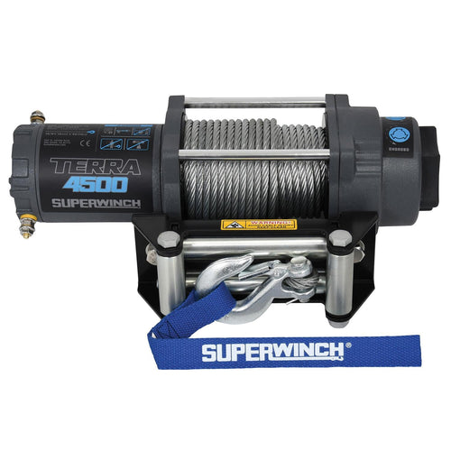 Winch Roller Fairlead 4500 lbs 50ft Steel Rope