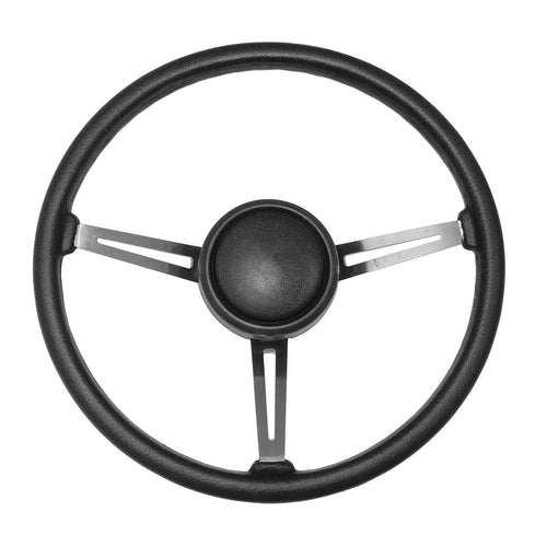 Omix-Ada 18031.07 | Steering Wheel Kit, Vinyl | OE Reference: 8133016K | Fits Jeep CJ 1976-1995 / Wrangler